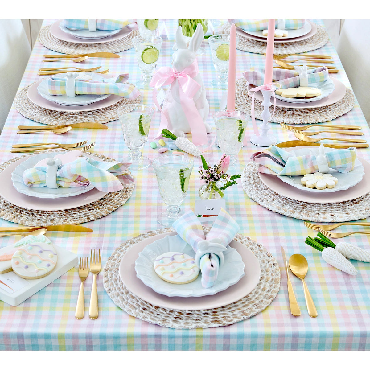 Cozy Throw Blanket, Gingham Table for Living Rooms, Bedrooms and Everyday Lounging, 10 Color Options image 11