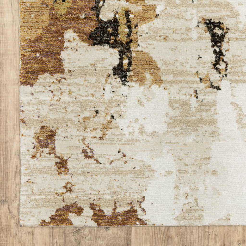 Area Rug, Evolution 7770J Beige Charcoal for Hallways, Dining Spaces and Home Decor, 11 Size Options image 11