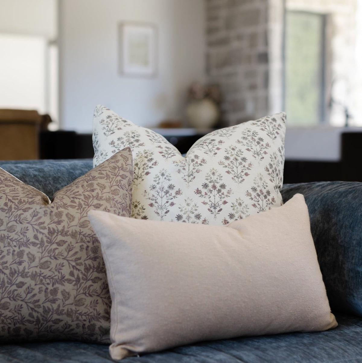 Decorative Pillow Cover Set, Afton 18" 20" 22" 24", Machine-Washable Care for Bedroom Styling and Living Room Decor, 5 Size Options image 11