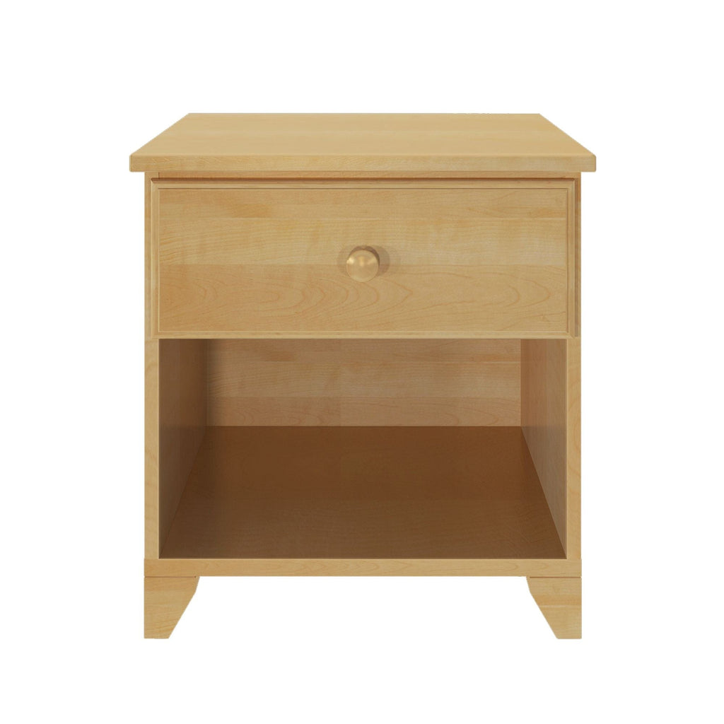 Nightstand, Classic with Shelf, Solid Wood Construction for Bedside Storage, Bedroom Organization and Guest Rooms, 3 Color Options image 11