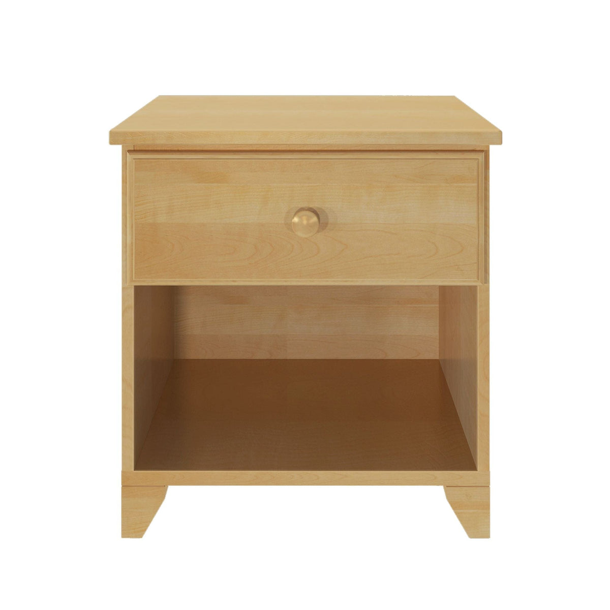 Nightstand, Classic with Shelf, Solid Wood Construction for Bedside Storage, Bedroom Organization and Guest Rooms, 3 Color Options image 11