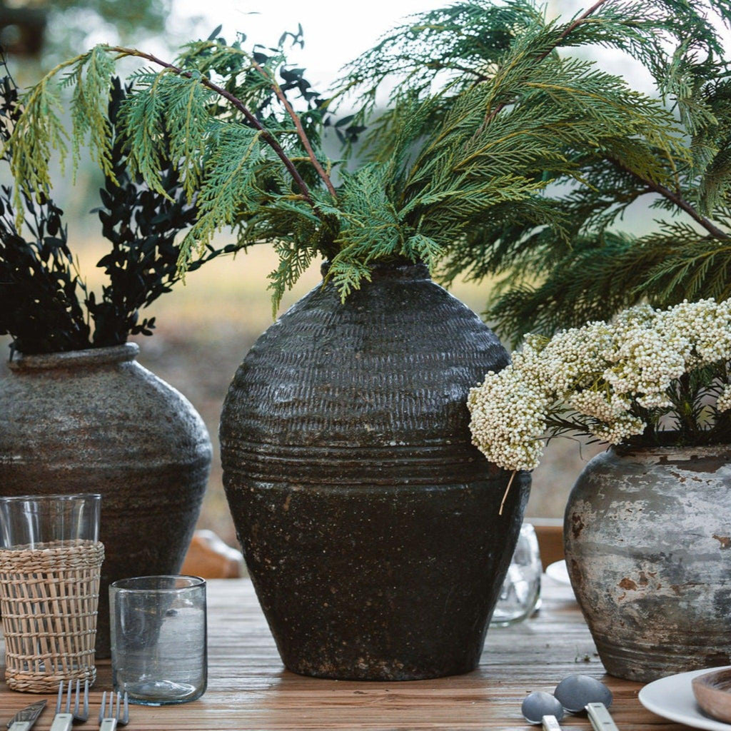Decorative Vase, Antique Anabelle Jars for Tabletop Arrangements and Home Decor, 2 Size Options image 11