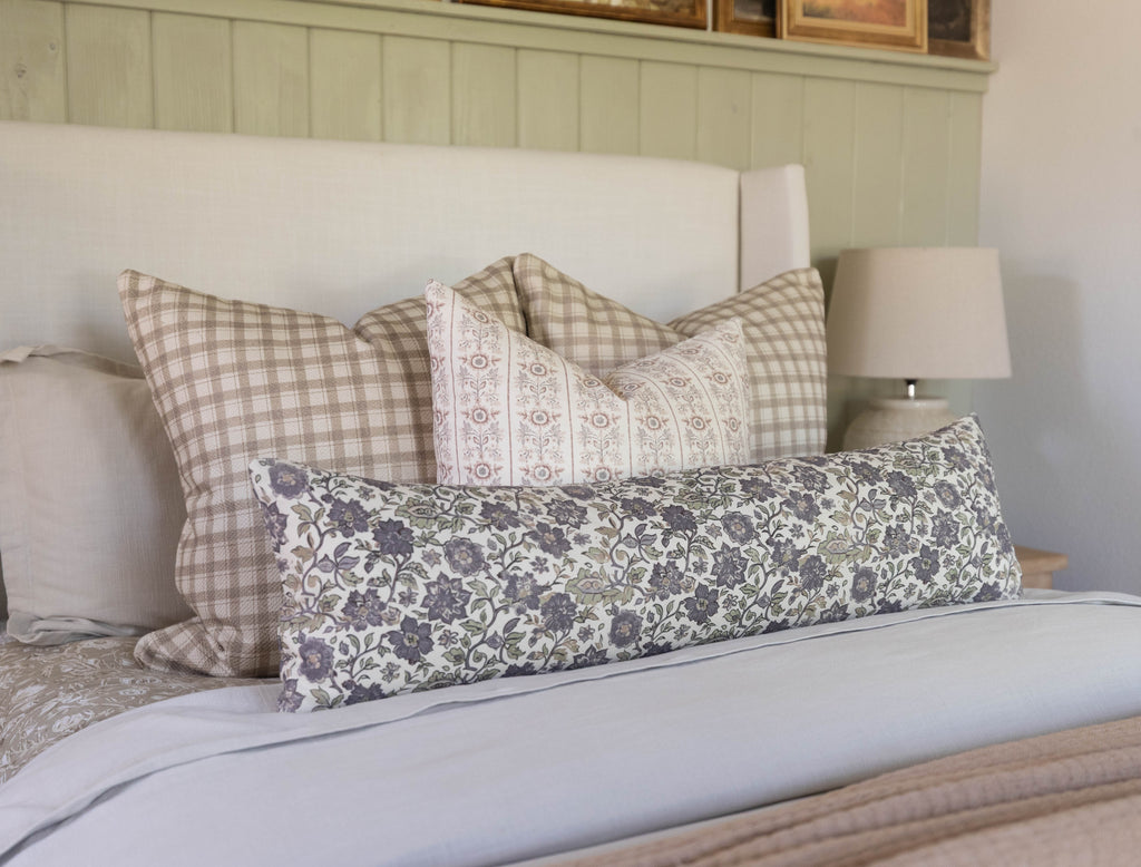 Decorative Pillow Cover Set, Emory Cotton Thick Weave 18" 22" 26" for Bedroom Styling and Living Room Decor, 3 Size Options image 11