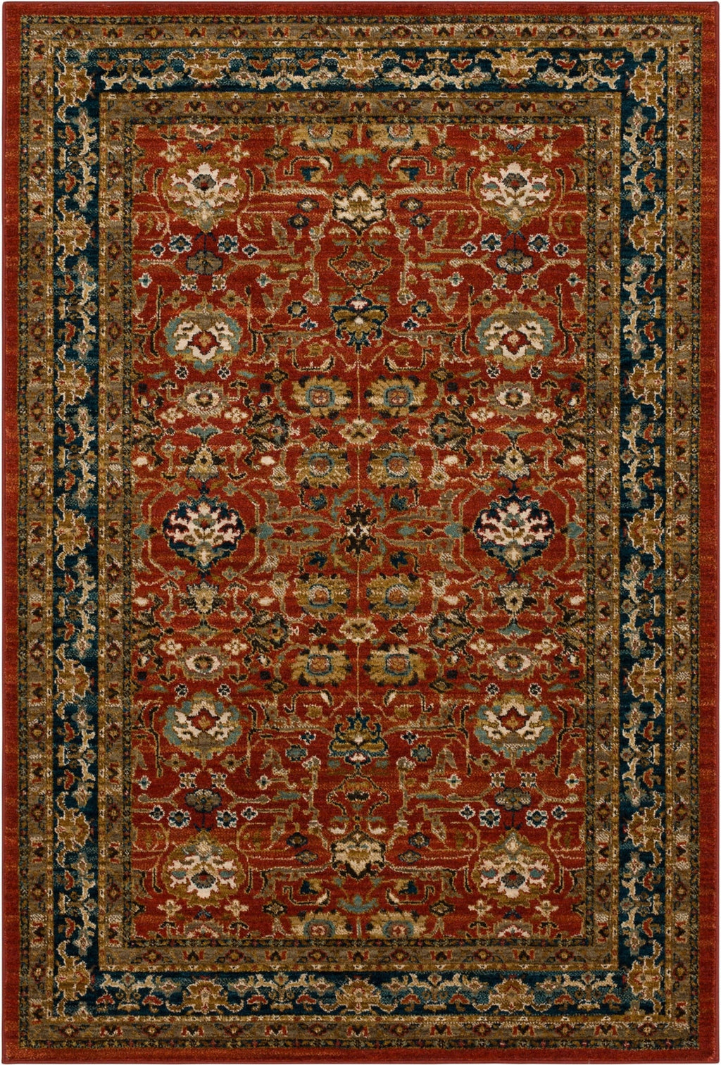 Area Rug, Spice Market Keralam Garnet for Living Rooms, Bedrooms and Entryways, 7 Size Options image 11