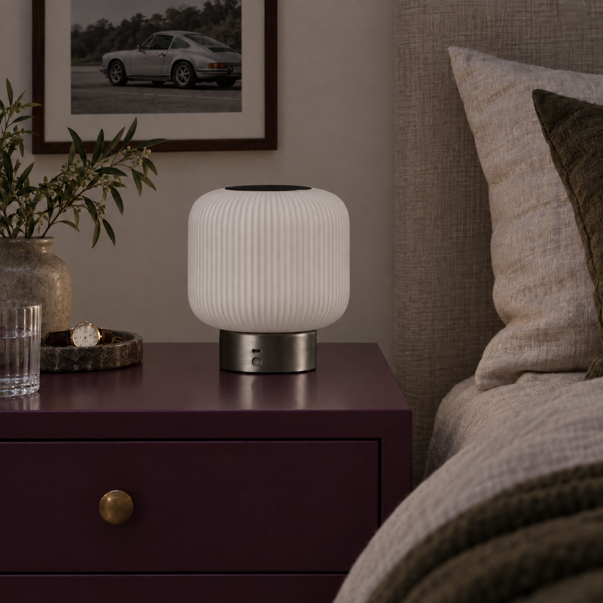 Portable Table Lamp, Sol for Bedrooms, Living Rooms and Reading Corners, Designed for Desks, Side Tables and Warm Room Lighting image 11