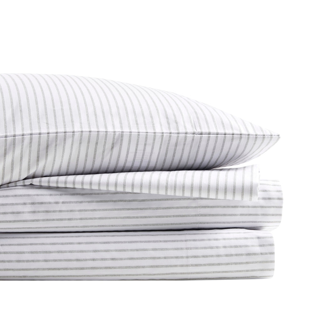 Bed Sheet Set, 200 Thread Count Printed Cotton, Breathable Construction, Machine-Washable Care for Master Bedrooms, Guest Beds and Daily Use image 11