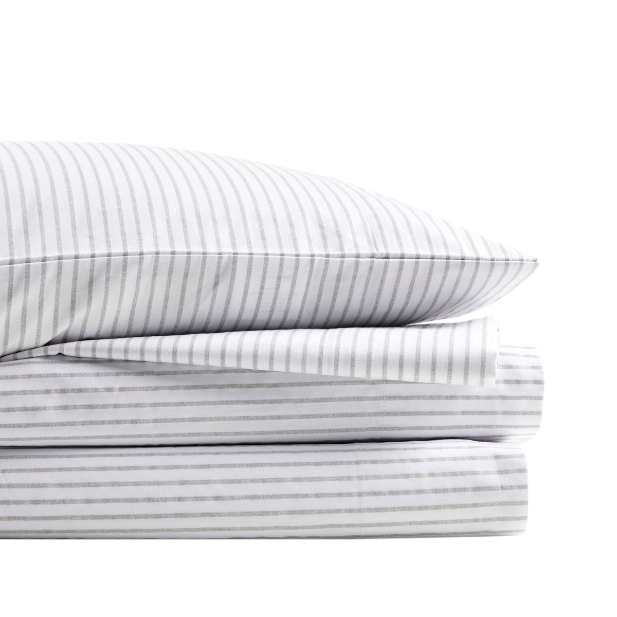 Bed Sheet Set, 200 Thread Count Printed Cotton, Breathable Construction, Machine-Washable Care for Master Bedrooms, Guest Beds and Daily Use image 11