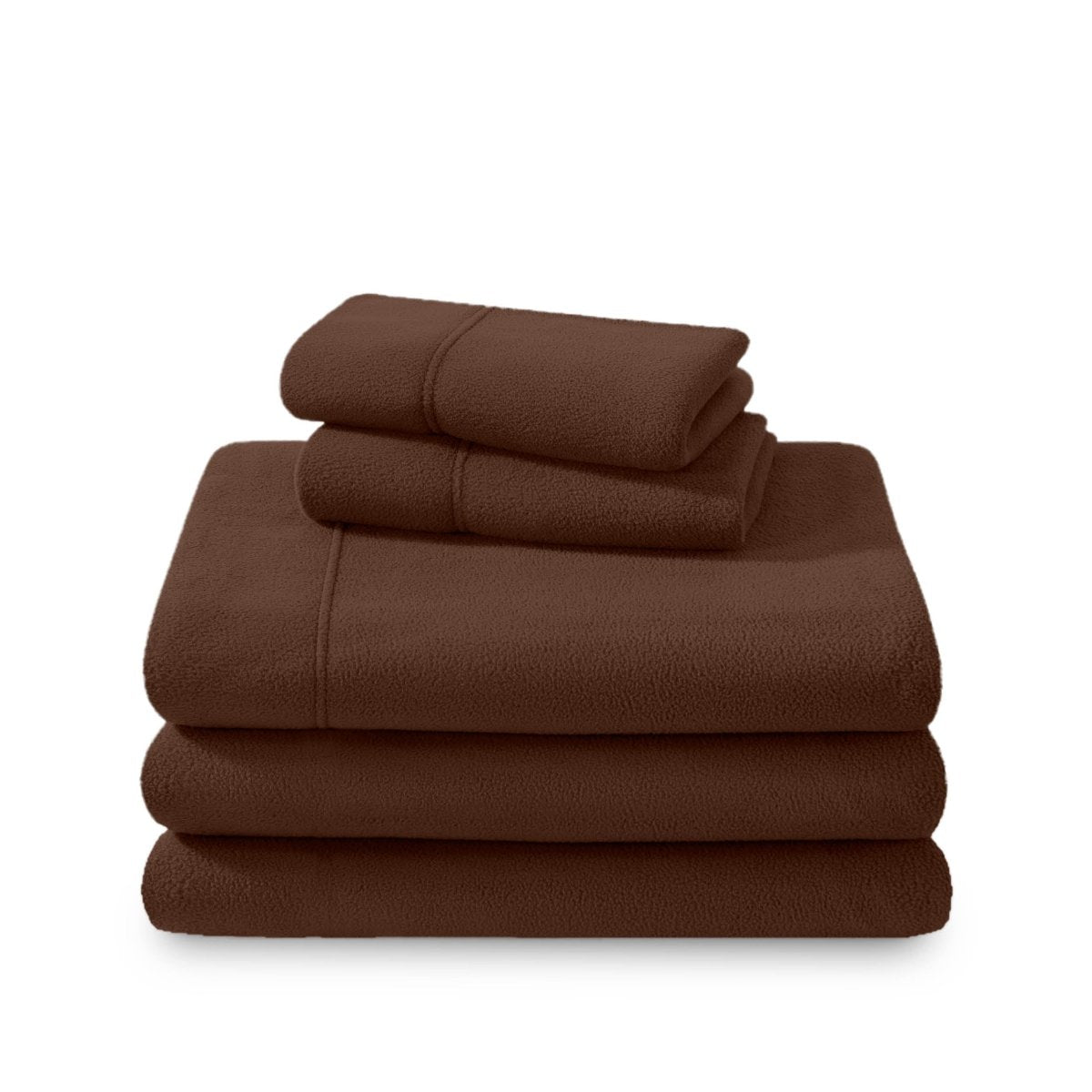 Bed Sheet Set, Polar Fleece for Master Bedrooms, Guest Beds and Daily Use, 9 Sizes and 15 Colors image 11