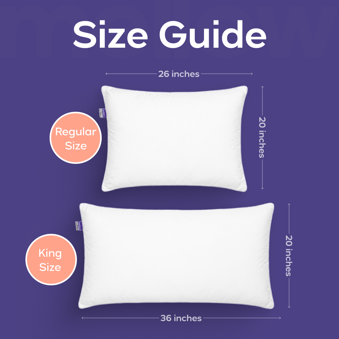 Bed Pillow, Waterproof & Stain Resistant Hotel, Machine-Washable Care for Sleeping, Reading and Bedroom Comfort, 2 Size Options image 11