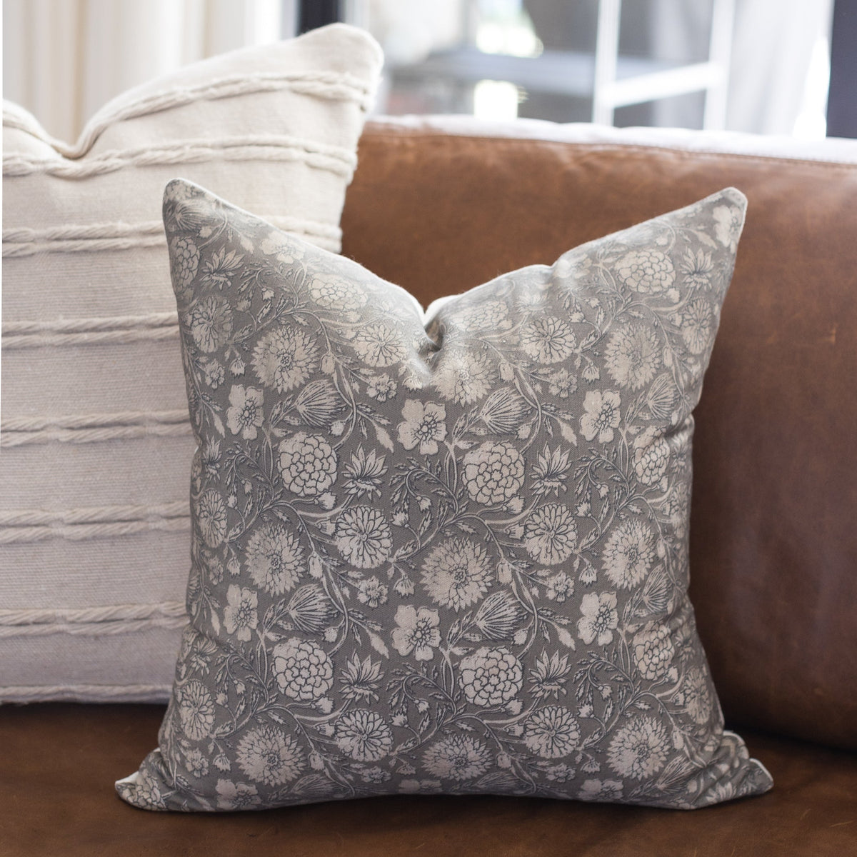 Decorative Pillow Cover Set, Gracie 18" 22", Lightweight Design, Machine-Washable Care for Bedroom Styling and Living Room Decor image 11
