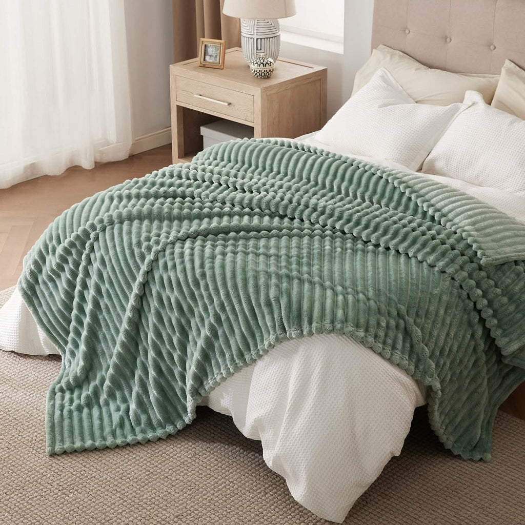 Cozy Throw Blanket, GentleSoft for Sofas, Beds and Relaxing at Home, 8 Sizes and 15 Colors image 11
