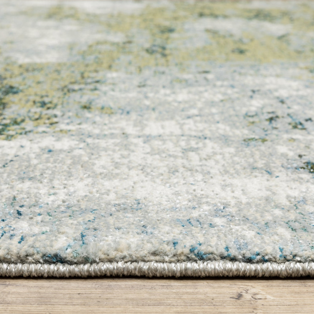 Area Rug, Evolution 8039E Blue Green for Living Rooms, Bedrooms and Entryways, 11 Size Options image 11