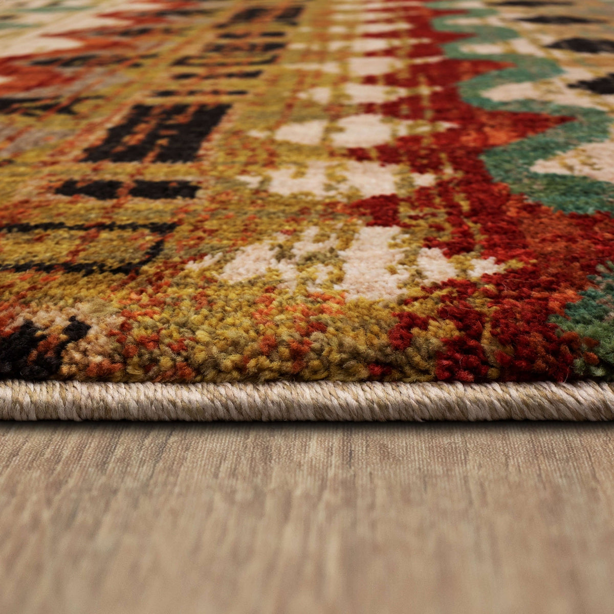 Area Rug, Spice Market Saigon Multi for Living Rooms, Bedrooms and Entryways, 18 Size Options image 11