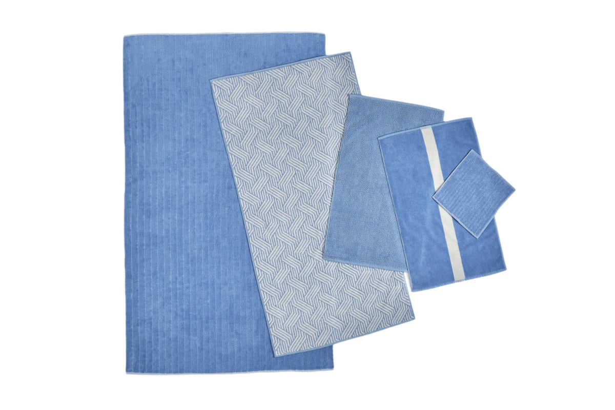 Bath Linen, Hand Towel, Organic Cotton Shell for Daily Bathroom Routines and Guest Baths, 7 Color Options image 12