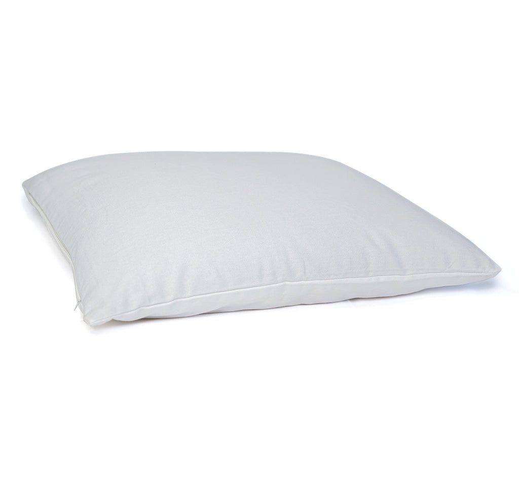 Bed Pillow, Hybrid : Natural Wool & Buckwheat, Organic Cotton Shell, Breathable Construction for Sleeping, Reading and Bedroom Comfort image 12