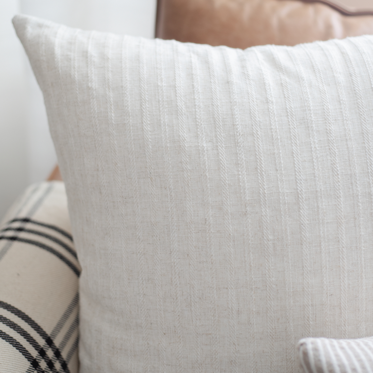 Decorative Pillow Cover, Mabel 18" 22" 26" for Sofas, Beds and Living Room Accents, 3 Size Options image 12