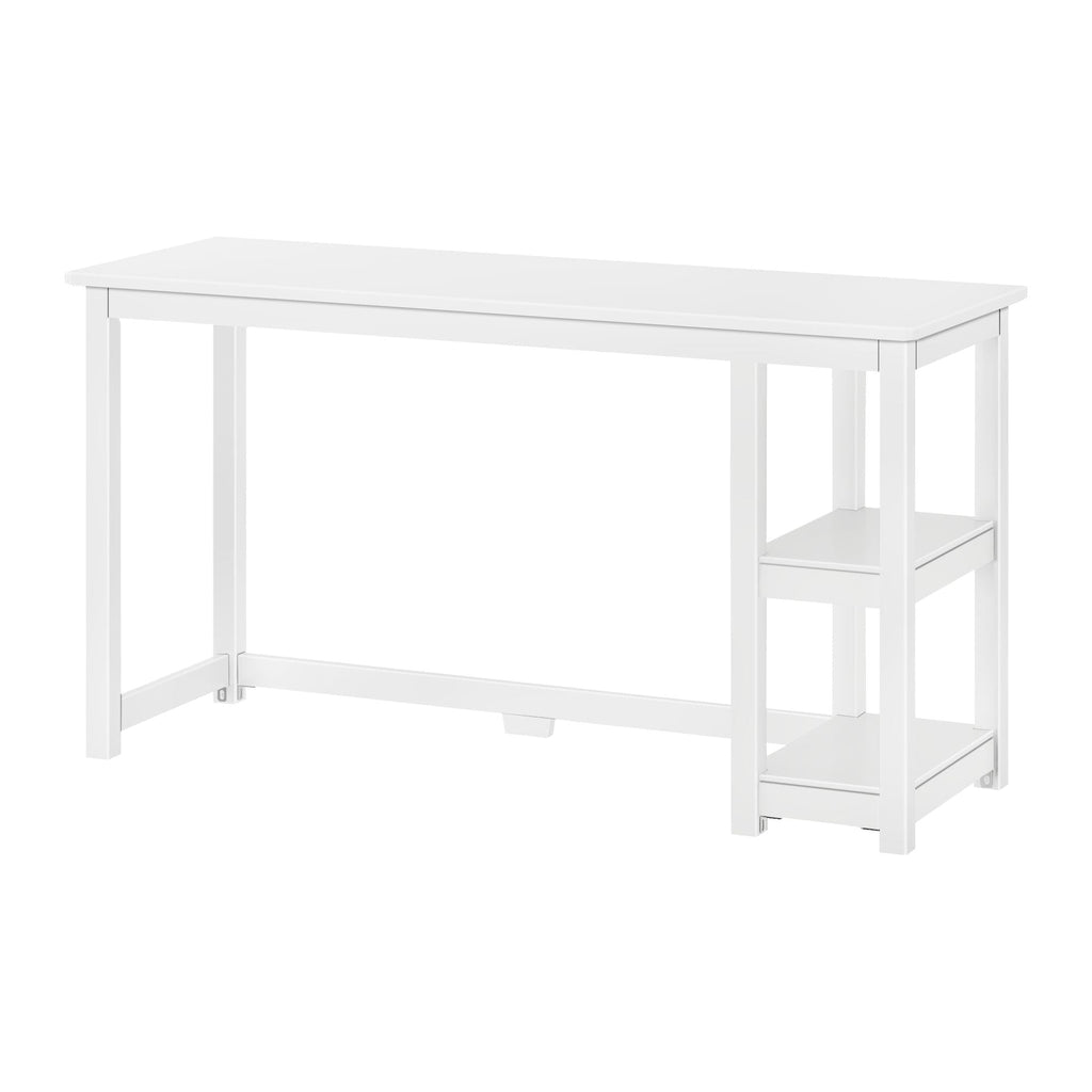 Computer Desk, 55", Solid Wood Construction for Home Offices, Computer Work and Study Spaces, 3 Color Options image 12
