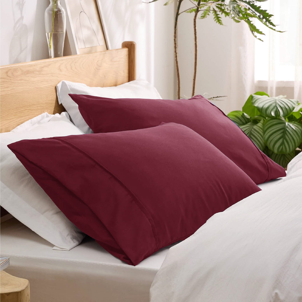 Decorative Pillow Sham, Fade and Stain Resistant Microfiber for Guest Rooms, Headboards and Everyday Bedroom Decor, 4 Sizes and 18 Colors image 12