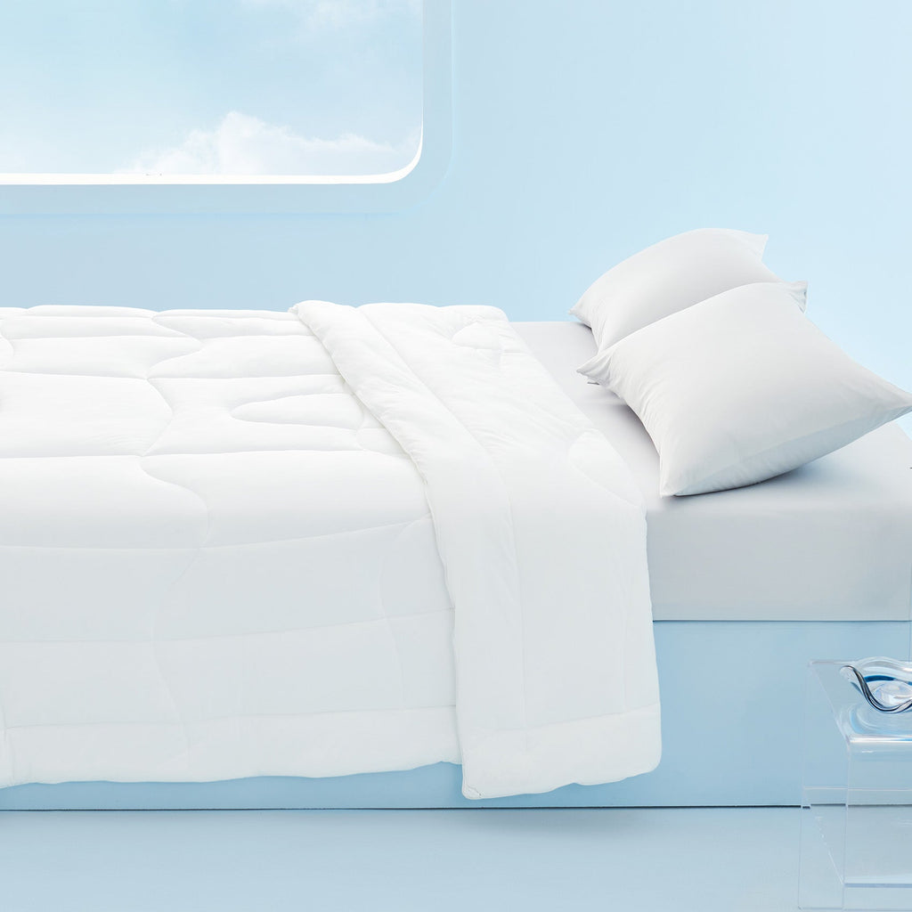 Bed Comforter, Reversible Cooling, Lightweight Design for Year-Round Bedroom Comfort and Restful Sleep, 7 Sizes and 4 Colors image 12