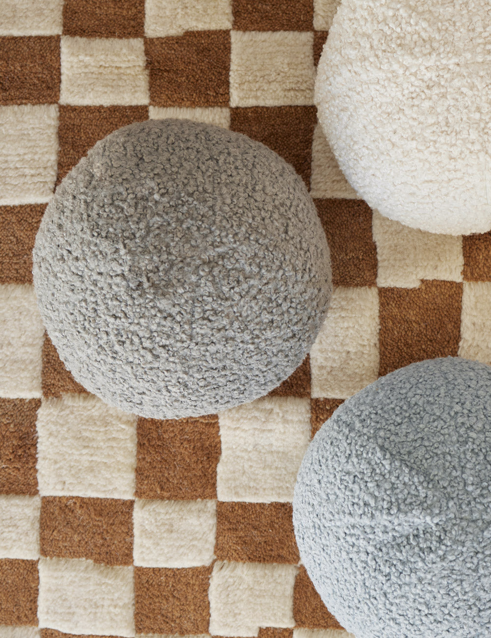 Bed Pillow, Bouclé Ball for Sleeping, Reading and Bedroom Comfort, 2 Color Options, Designed for Everyday Sleep and Guest Room Bedding image 12