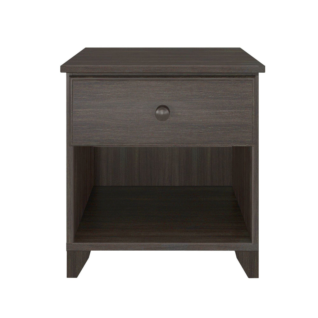 Nightstand, Classic with Shelf, Solid Wood Construction for Bedside Storage, Bedroom Organization and Guest Rooms, 3 Color Options image 12