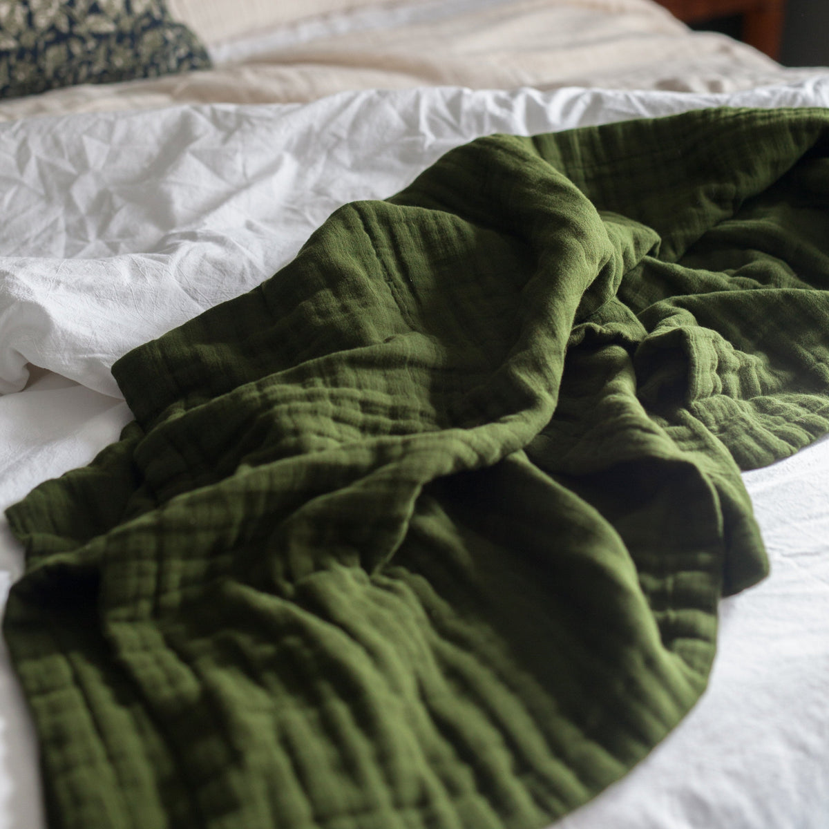 Cozy Throw Blanket, Oversized Breeze, Lightweight Design, Breathable Construction for Sofas, Beds and Relaxing at Home, 12 Color Options image 12
