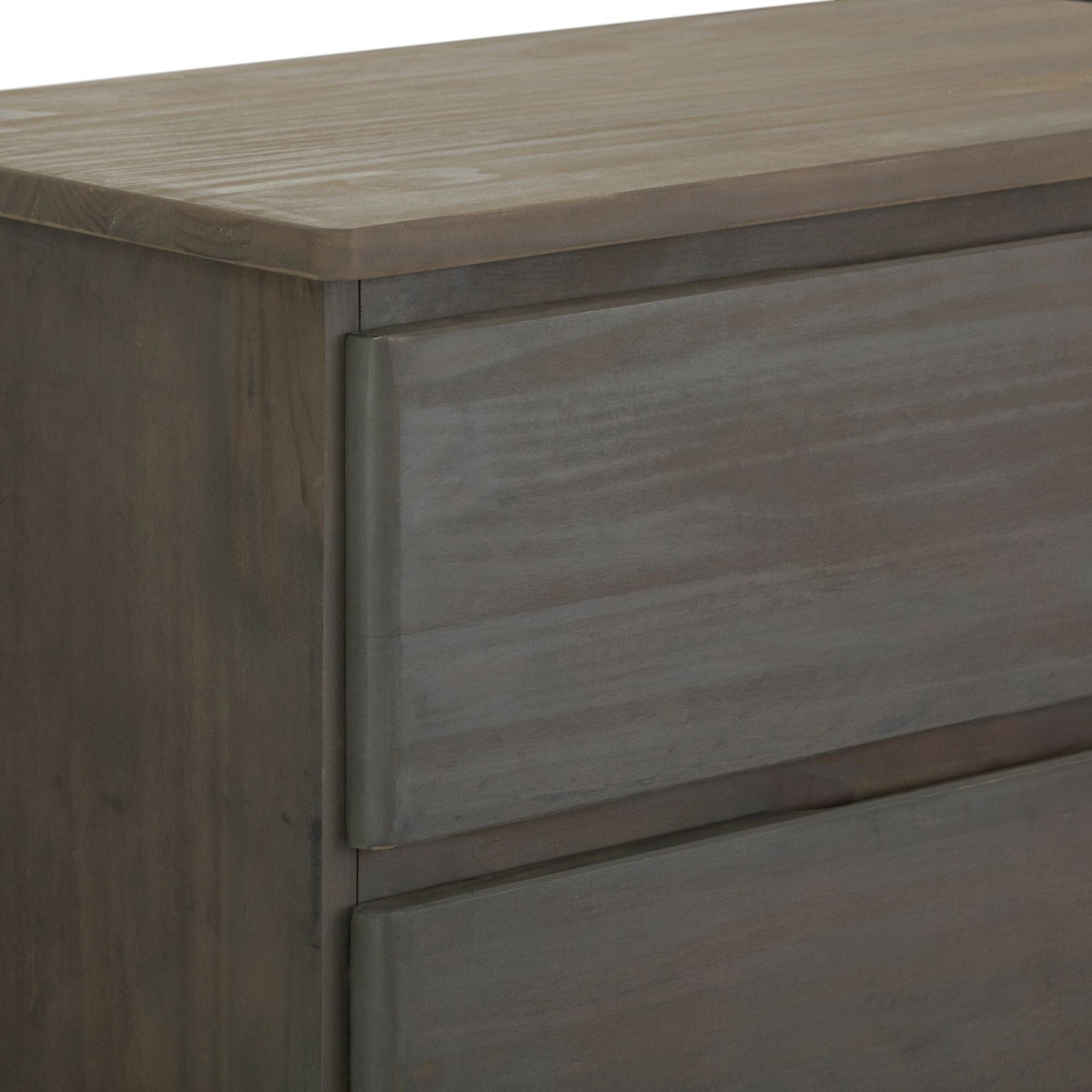 Nightstand, Rustic 2 Drawer for Bedside Storage, Bedroom Organization and Guest Rooms, 4 Color Options image 12