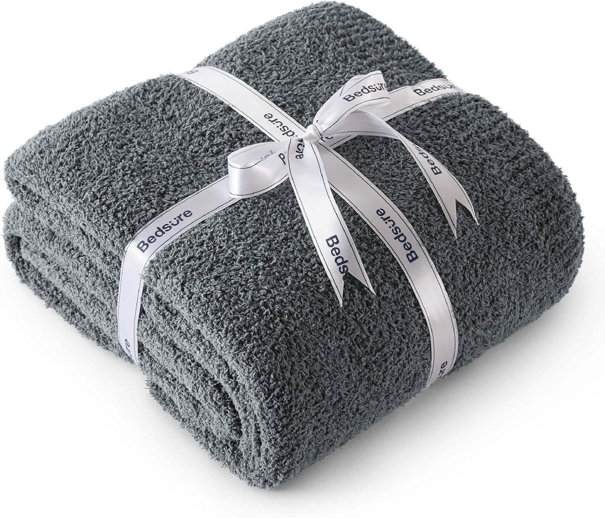 Cozy Throw Blanket, Feather Yarn, Lightweight Design, Machine-Washable Care for Sofas, Beds and Relaxing at Home, 2 Sizes and 12 Colors image 12