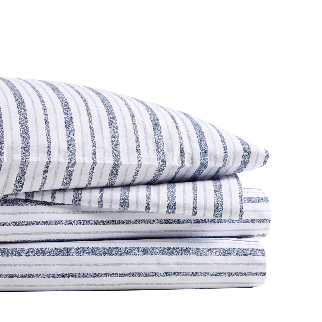 Bed Sheet Set, 200 Thread Count Printed Cotton, Breathable Construction, Machine-Washable Care for Master Bedrooms, Guest Beds and Daily Use image 12