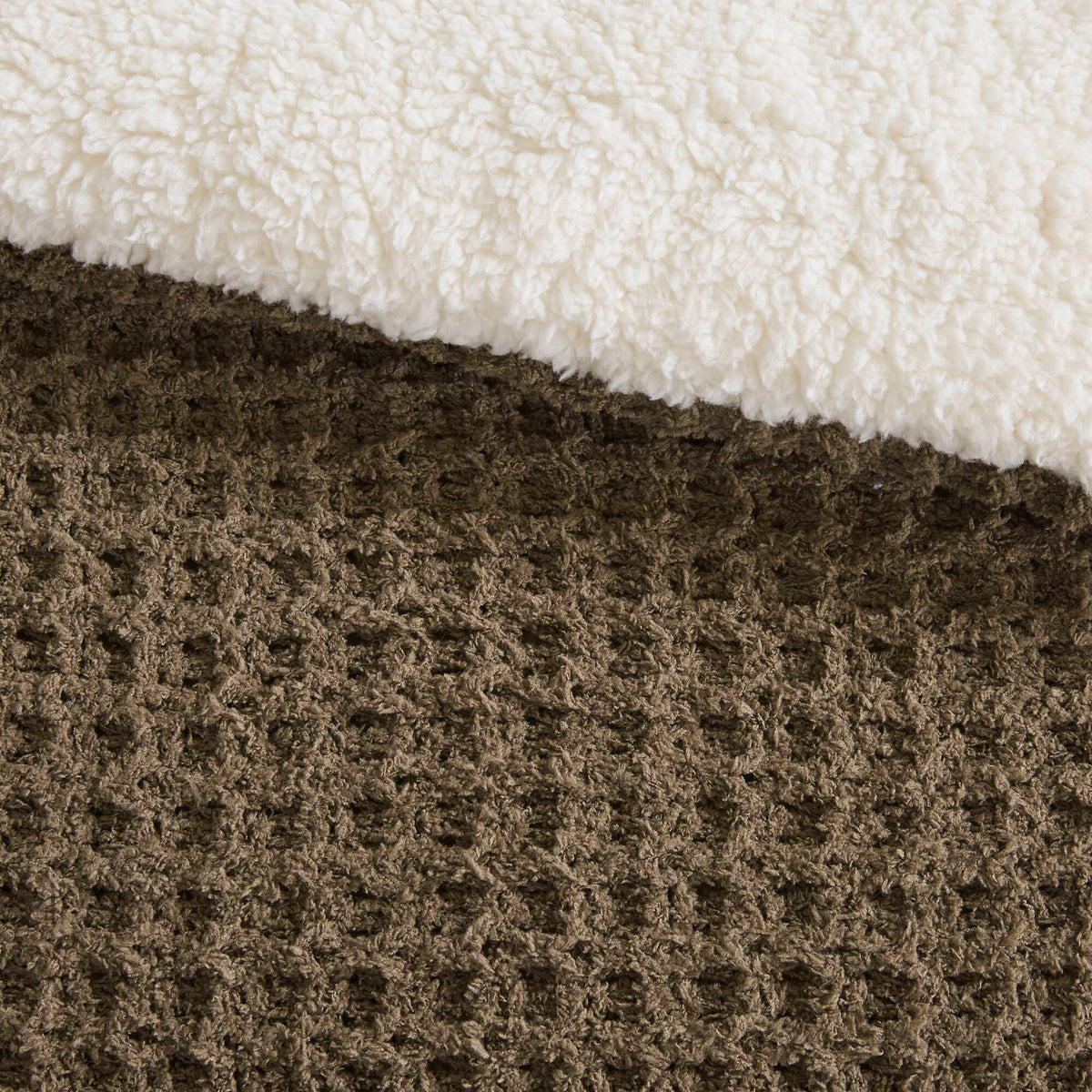 Bed Comforter, Riordan Waffle Knit Chenille Set, Machine-Washable Care for Everyday Bedding and Comfortable Sleep, 3 Sizes and 4 Colors image 12