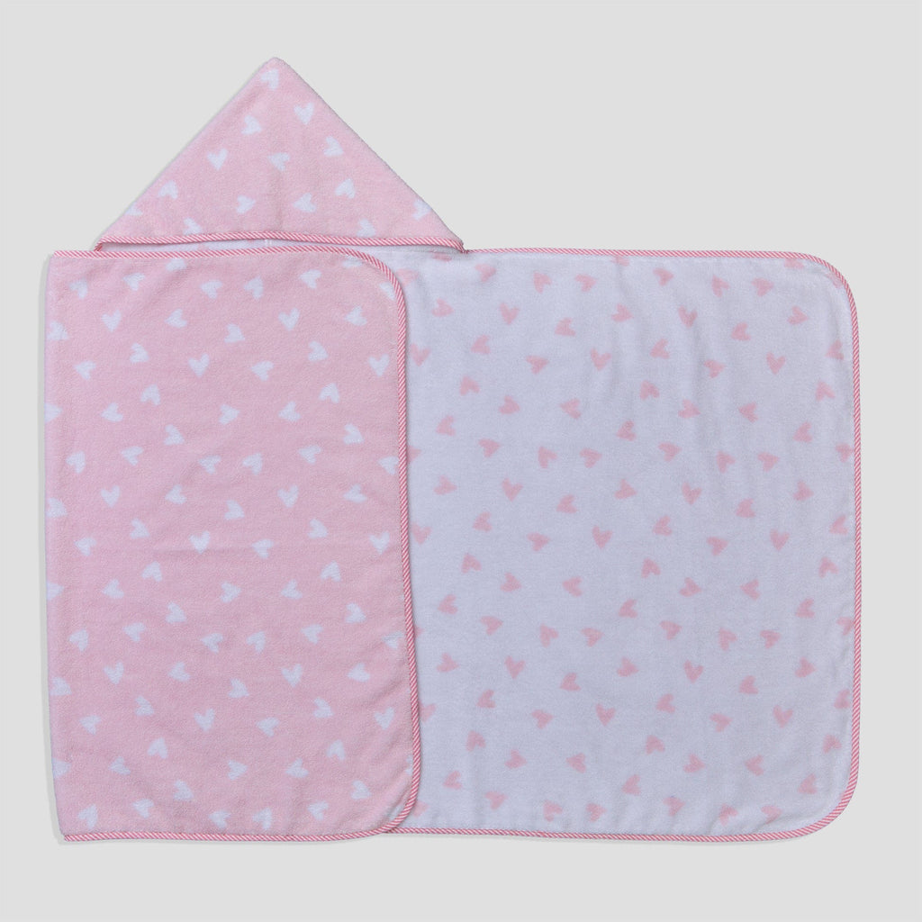 Bath Linen, Kids' Hooded Towel, Organic Cotton Shell for Daily Bathroom Routines and Guest Baths, 15 Color Options image 12