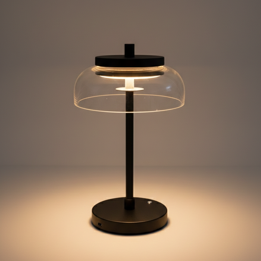 Portable Table Lamp, Vinaura for Desks, Side Tables and Warm Room Lighting, 3 Color Options image 12