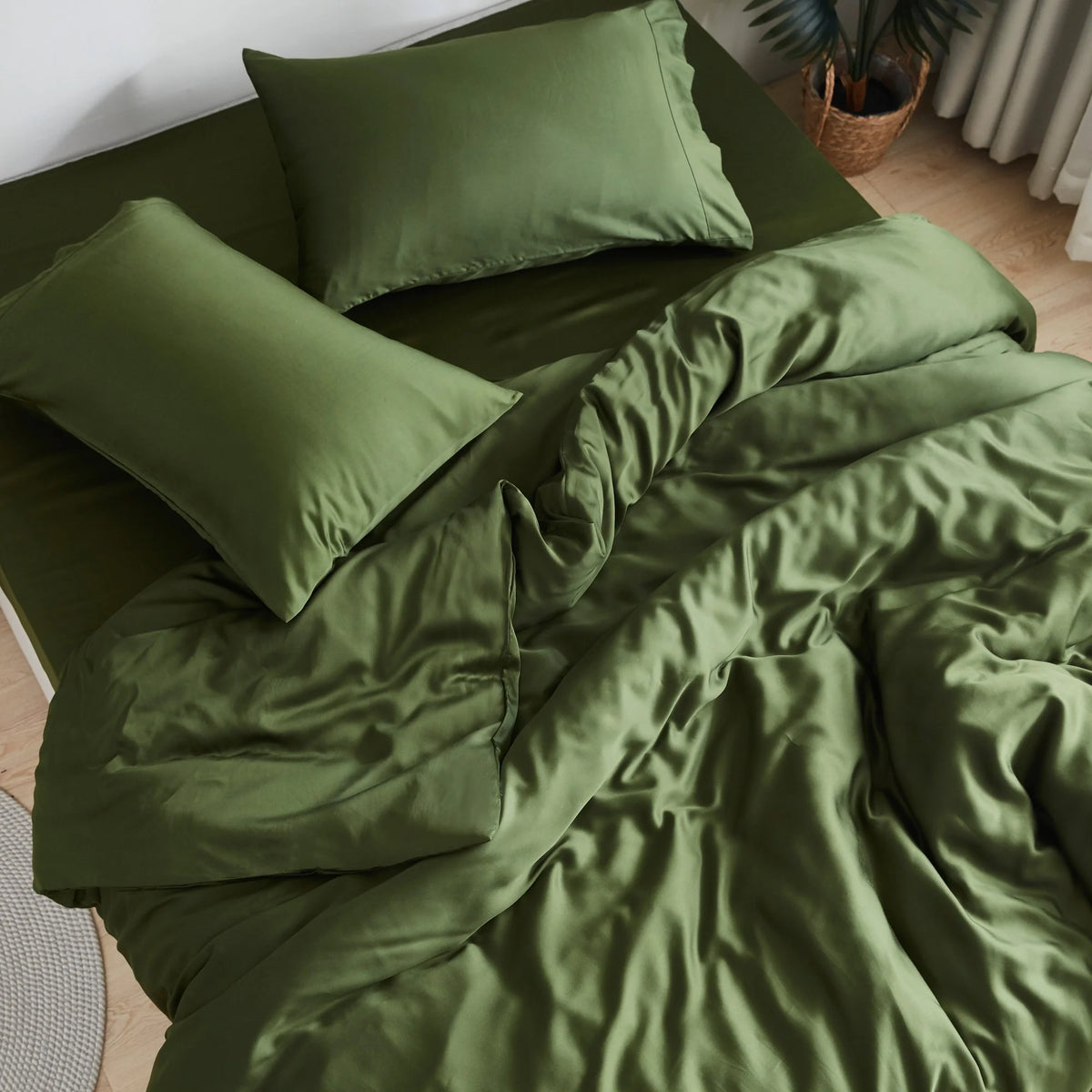 Pillowcase Set, ButteryDrape Bamboo, Cooling Comfort, Lightweight Design for Everyday Bedding and Bedroom Refreshes, 2 Sizes and 8 Colors image 12