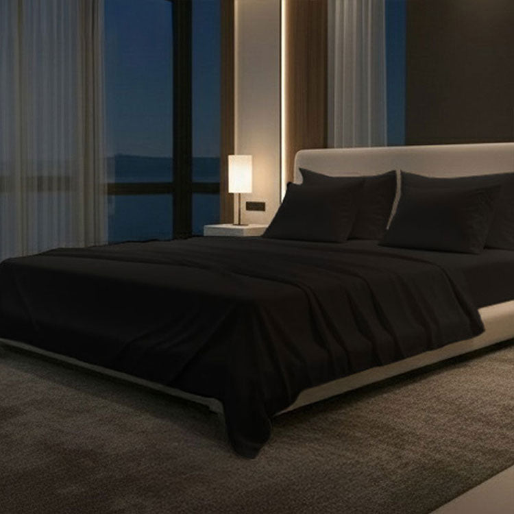 Bed Sheet Set, Nightfall, Cooling Comfort, Lightweight Design for Master Bedrooms, Guest Beds and Daily Use, 5 Sizes and 5 Colors image 12