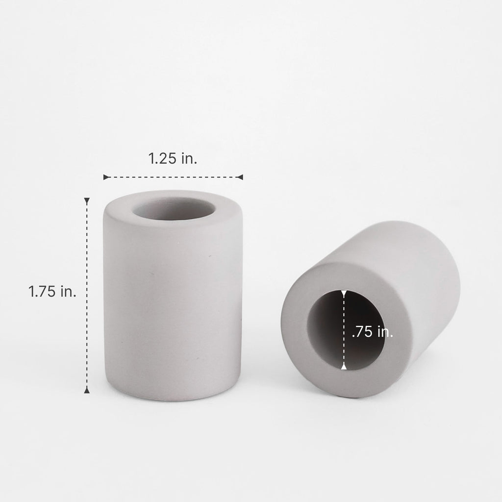 Bathroom Accessory, Small Toothbrush Holder for Vanity Organization and Everyday Bathroom Use, 2 Color Options image 12