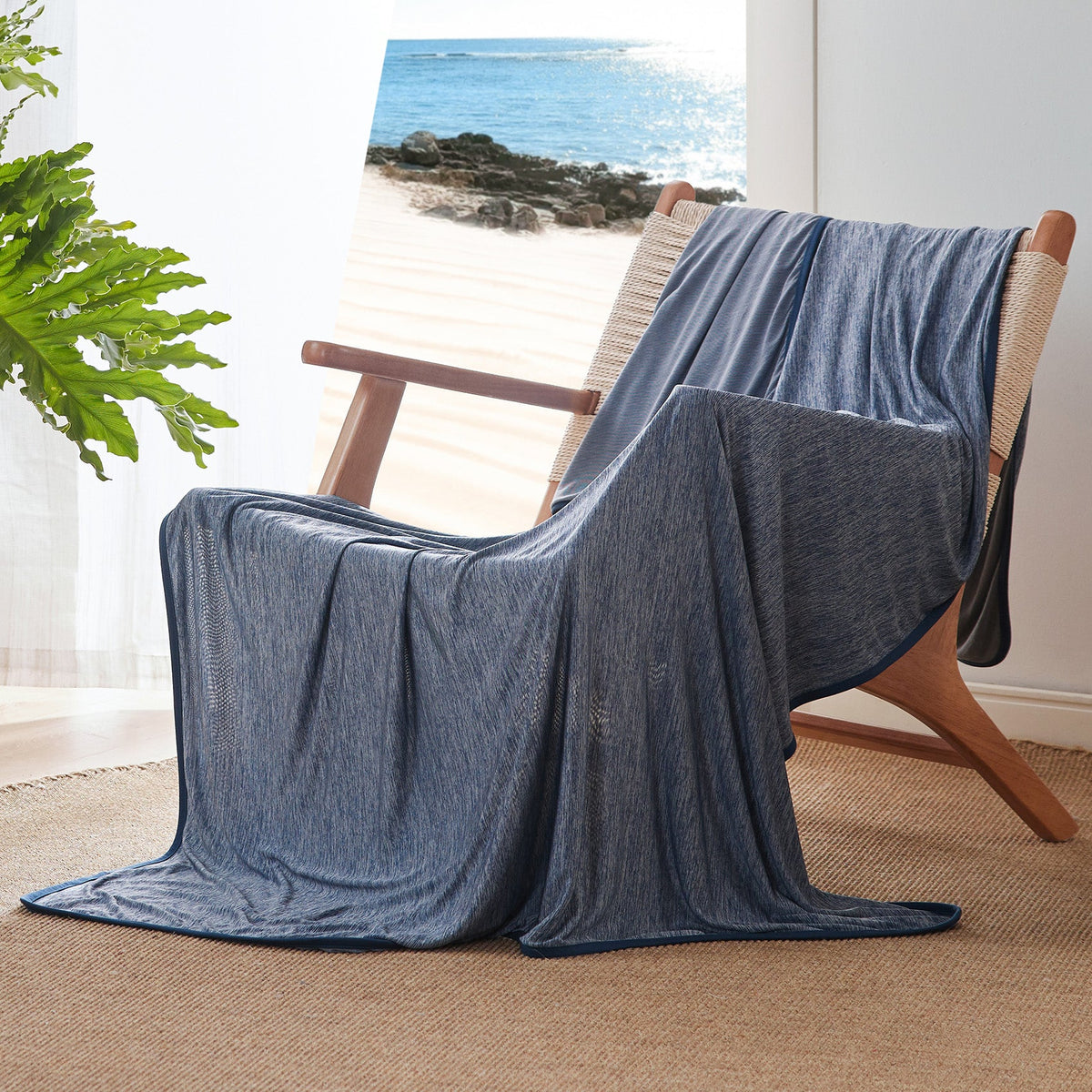 Cozy Throw Blanket, Reversible Cooling for Sofas, Beds and Relaxing at Home, 4 Sizes and 7 Colors image 12