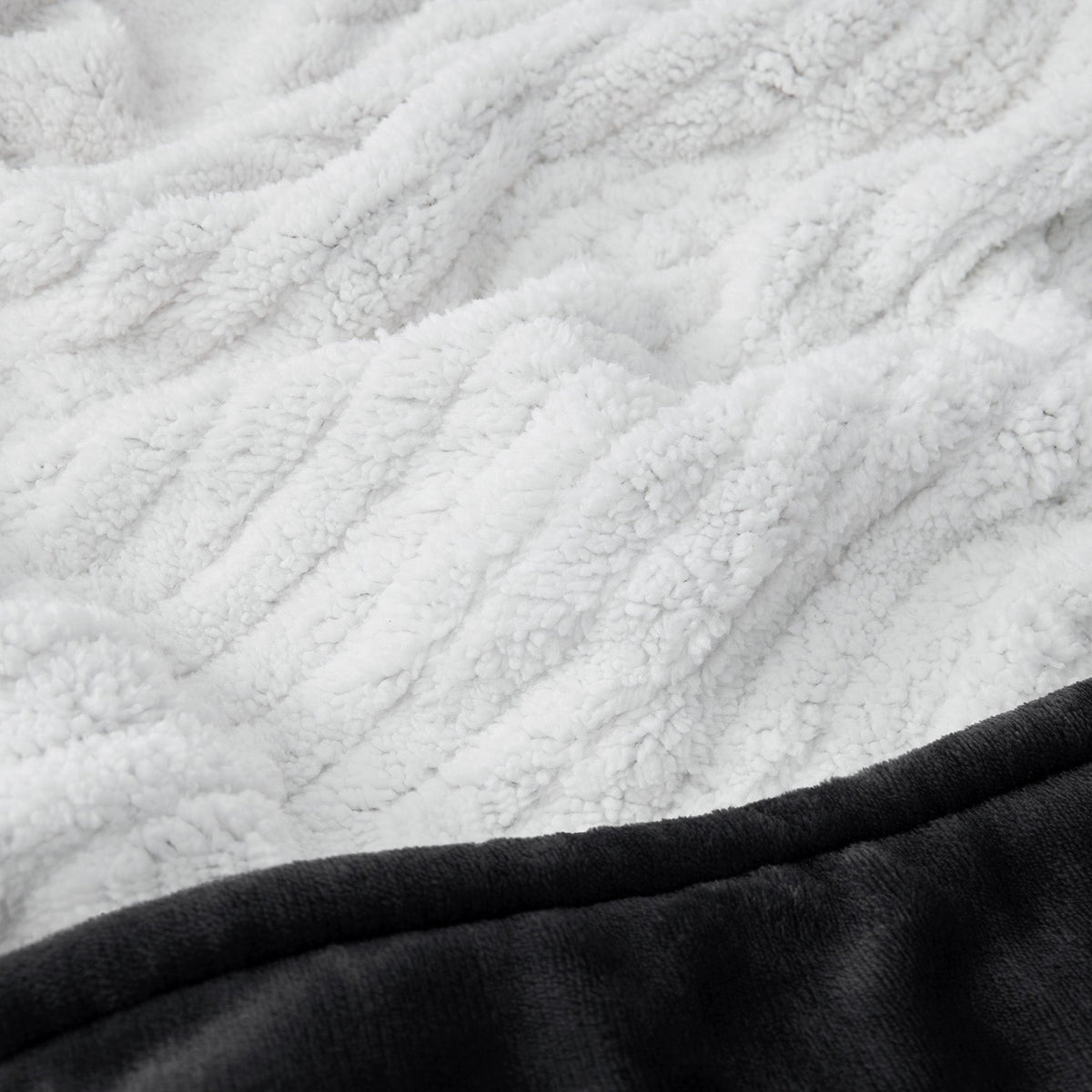 Cozy Throw Blanket, Solid Flannel Heated for Sofas, Beds and Relaxing at Home, 5 Sizes and 11 Colors image 12