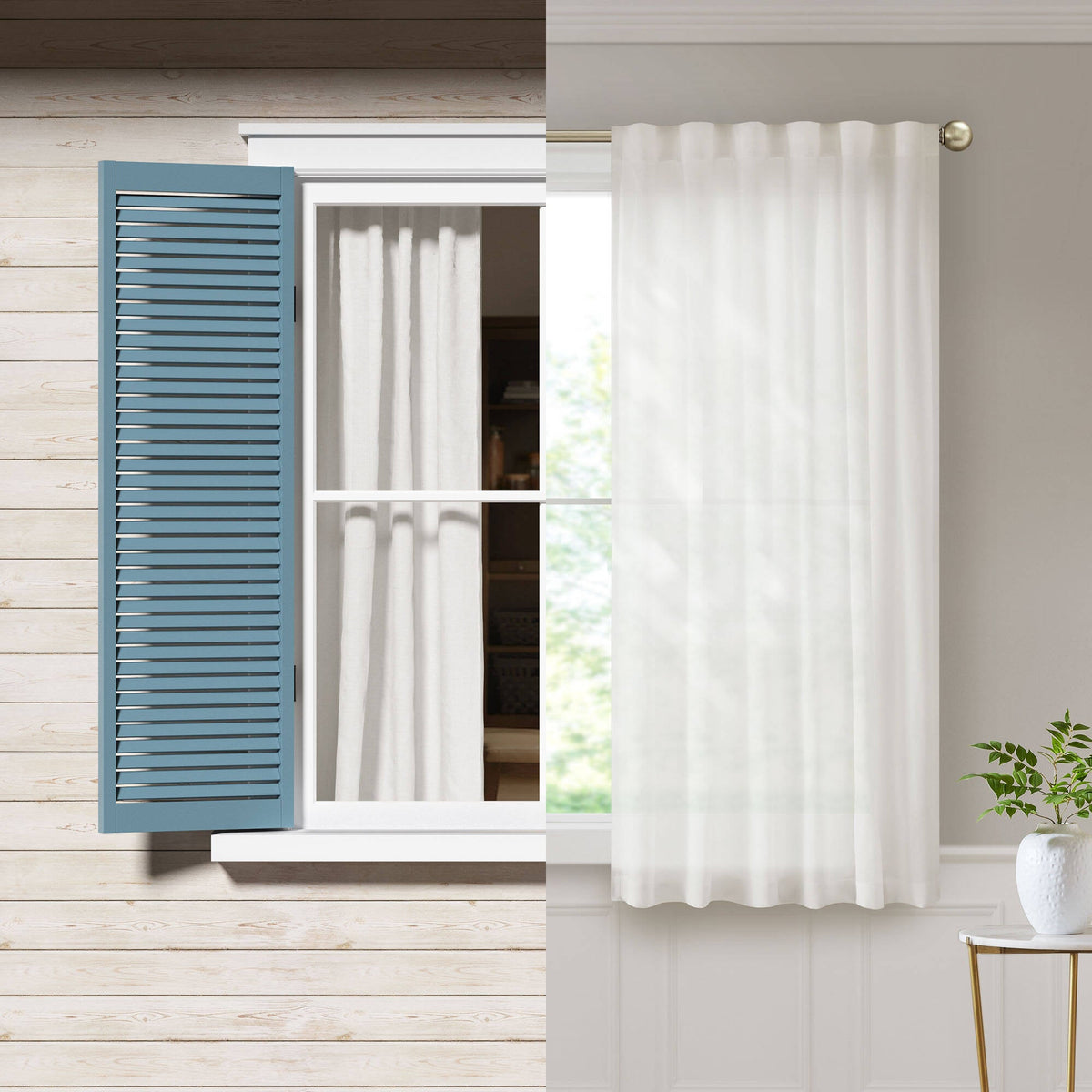 Window Curtain, Lexus Rod Pocket with Back Tab Privacy Pair, Lightweight Design for Windows, Room Styling and Everyday Privacy image 12