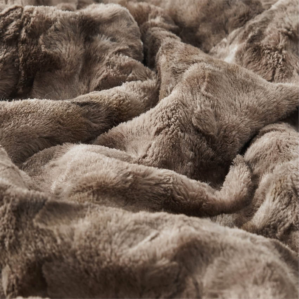 Cozy Throw Blanket, Faux Fur Sherpa Fleece for Sofas, Beds and Relaxing at Home, 4 Sizes and 10 Colors image 12