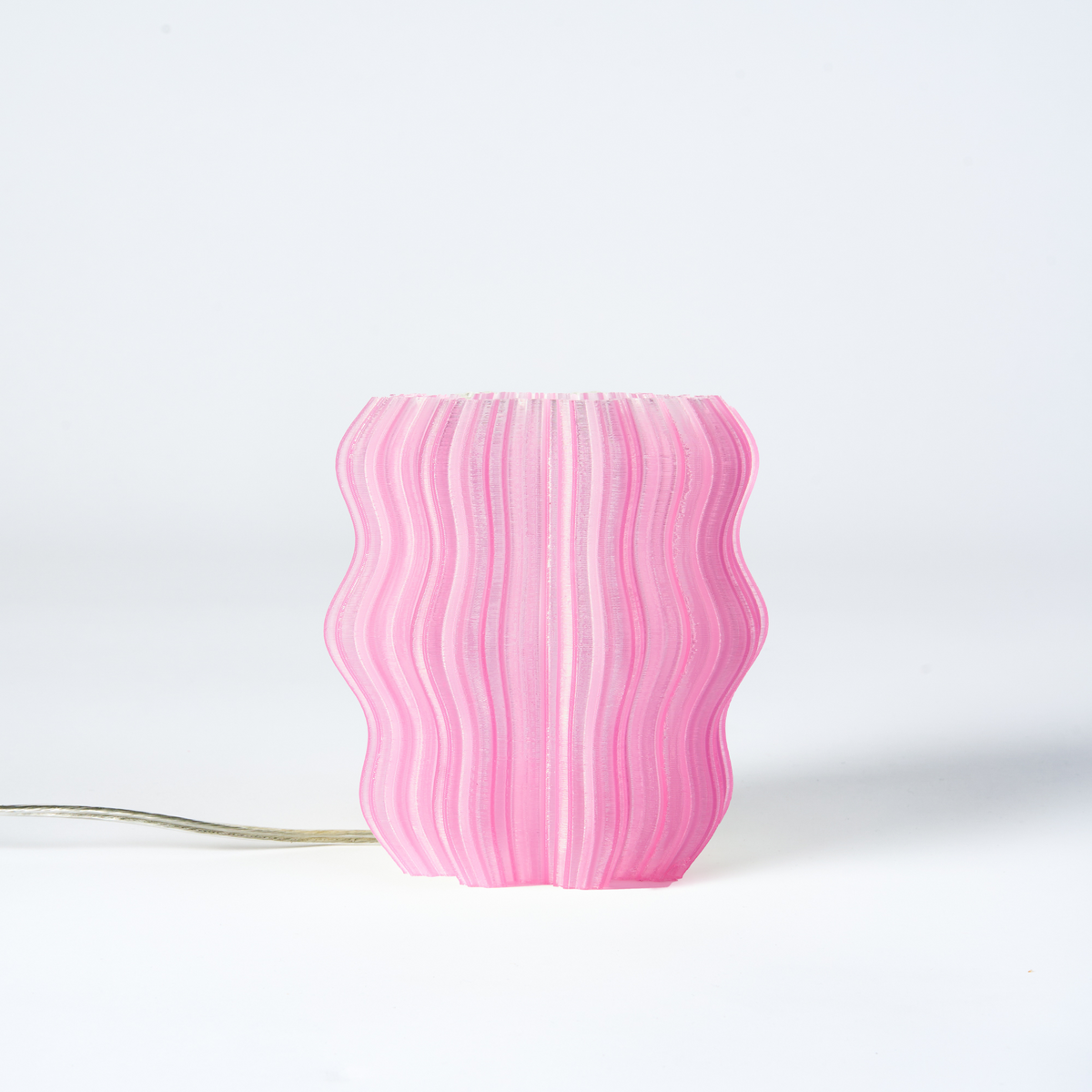 Home Lighting, Mini Wavy Lamp for Desks, Side Tables and Warm Room Lighting, 7 Color Options image 13