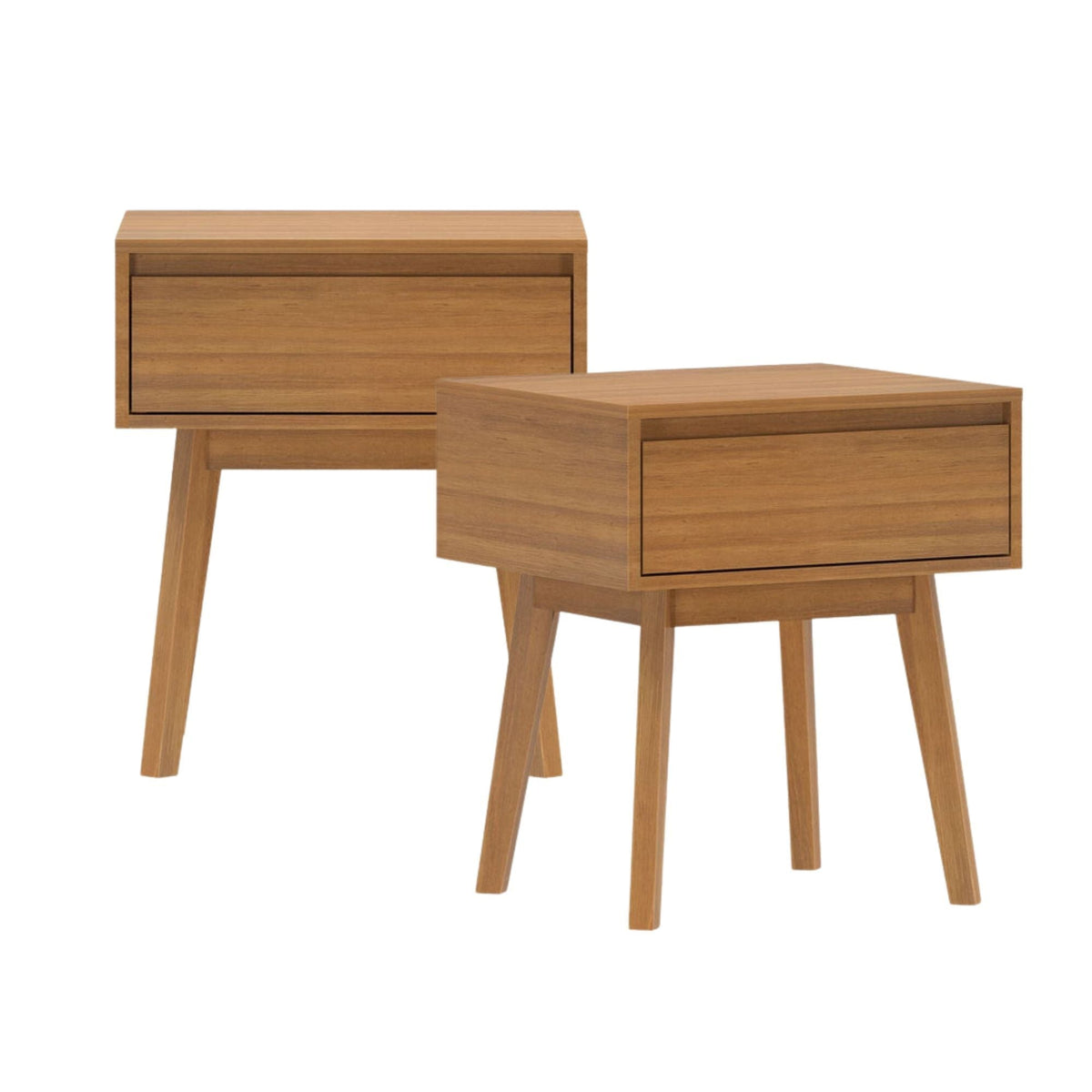 Nightstand, Modern (Set of 2) for Bedside Storage, Bedroom Organization and Guest Rooms, 6 Color Options image 13