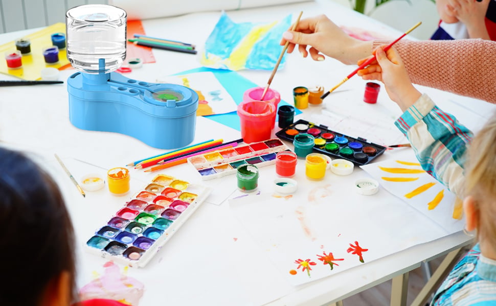 Drinkware, 🎨🔥Universal Crafts Paint Brush Cleaner Rinse, Lightweight Design for Kitchen Tables, Workspaces and Daily Hydration image 13