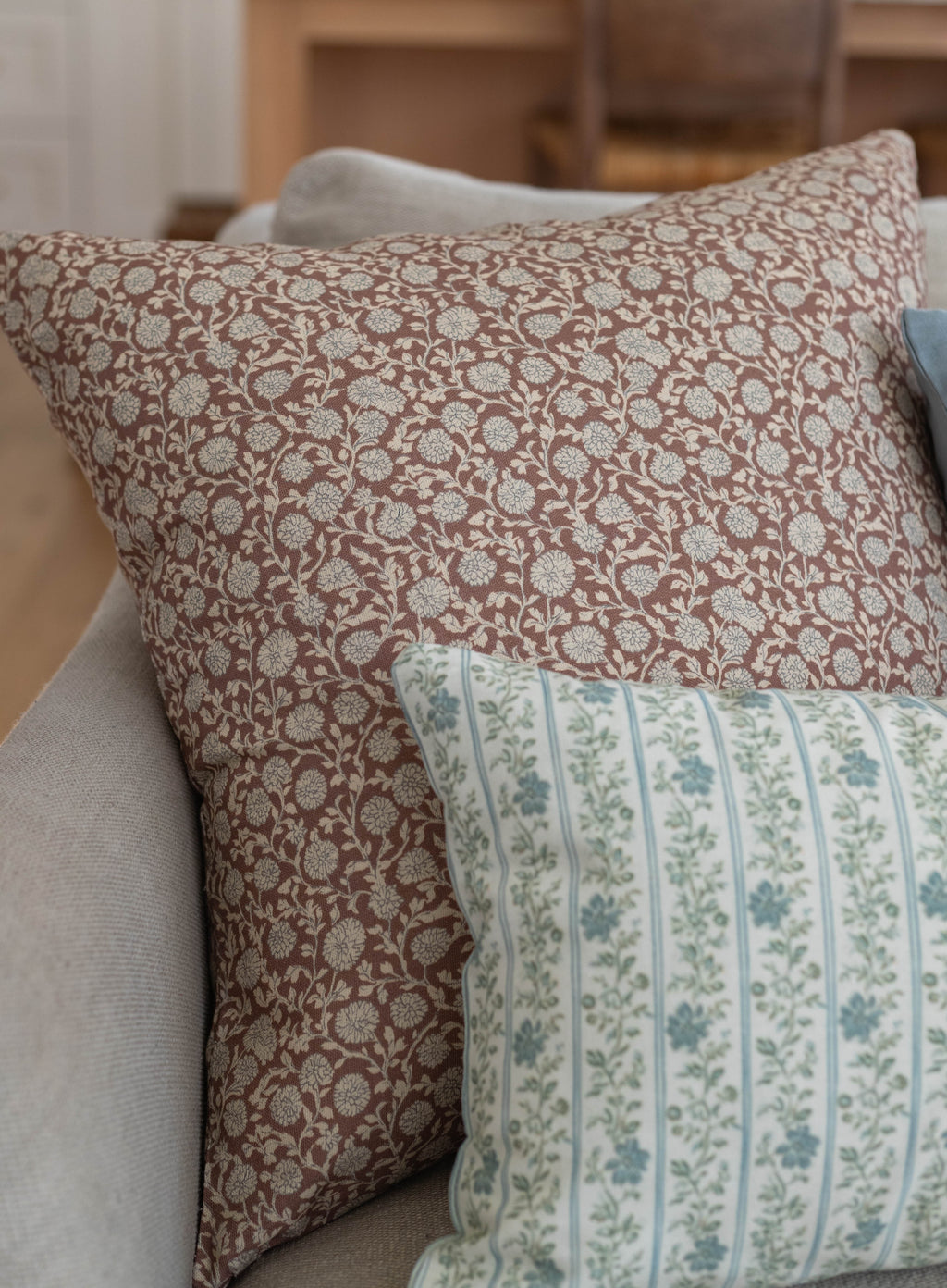 Decorative Pillow Cover Set, Rue 18" 22" 12x20", Machine-Washable Care for Bedroom Styling and Living Room Decor, 3 Size Options image 13