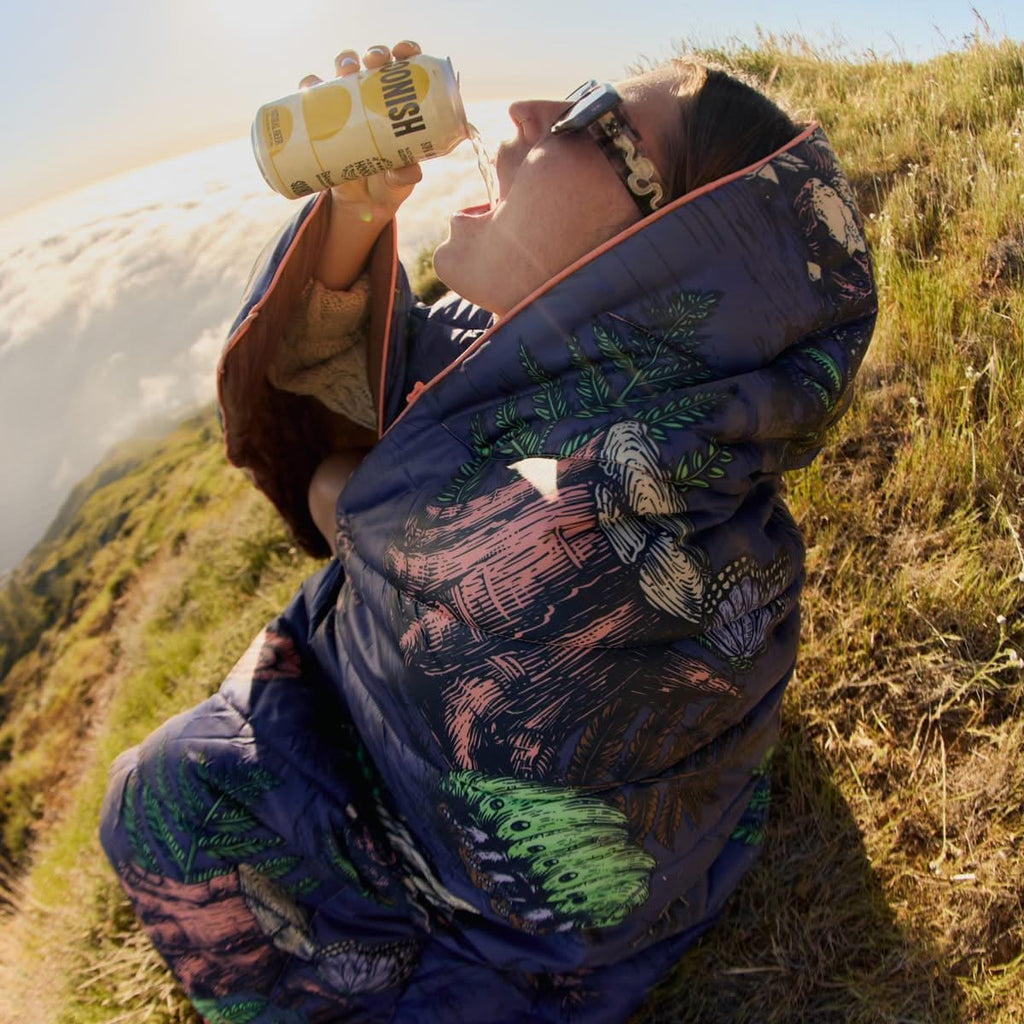 Puffy Blanket, Original Forest Floor, Weather-Resistant Shell for Outdoor Seating, Travel and Camping Comfort image 13