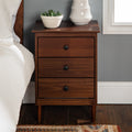 Nightstand, Spencer Solid Transitional Wood for Bedrooms, Bedside Essentials and Everyday Storage, 2 Size Options image 13