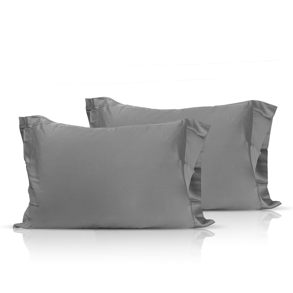 Pillowcase Set, Copper Infused Bamboo Antimicrobial &, Lightweight Design, Machine-Washable Care for Guest Rooms and Daily Bedroom Comfort image 13