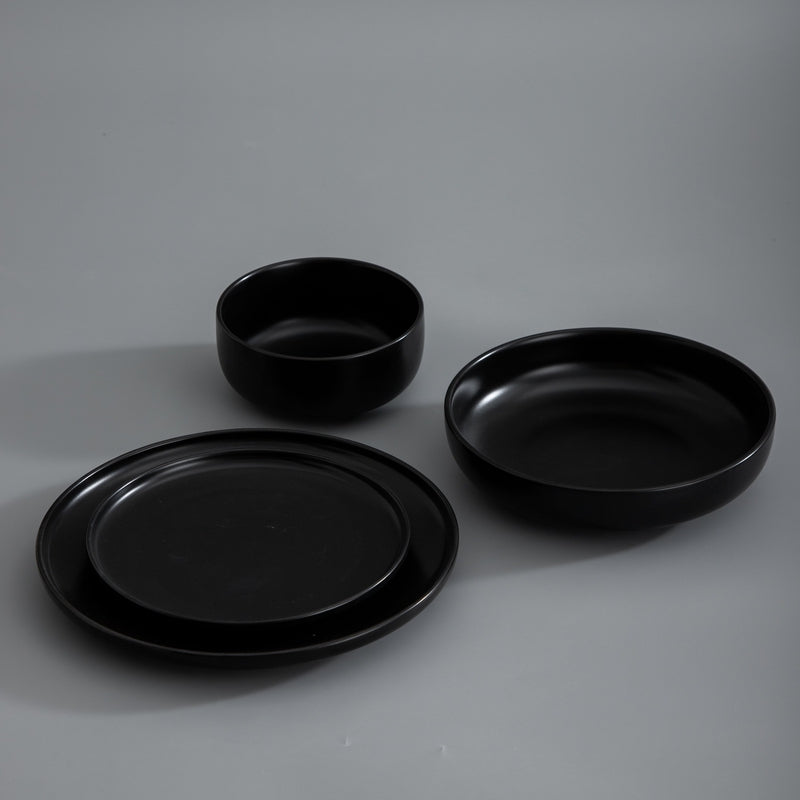 Dinnerware, Minimalist Salad Plate for Everyday Meals and Table Settings, 4 Sizes and 5 Colors image 13