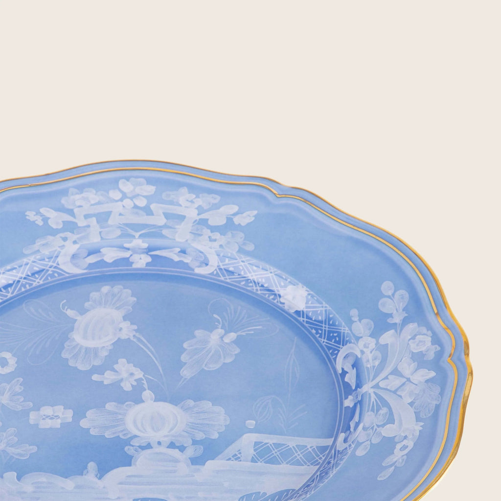 Dinner Plate, Oriente Flat for Main Courses, Entertaining and Daily Tableware, 12 Color Options image 13