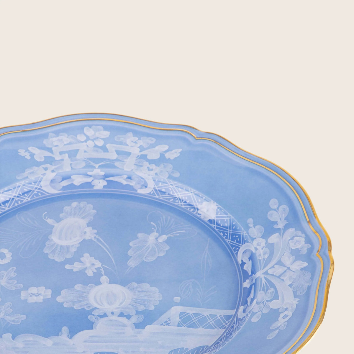 Dinner Plate, Oriente Flat for Main Courses, Entertaining and Daily Tableware, 12 Color Options image 13