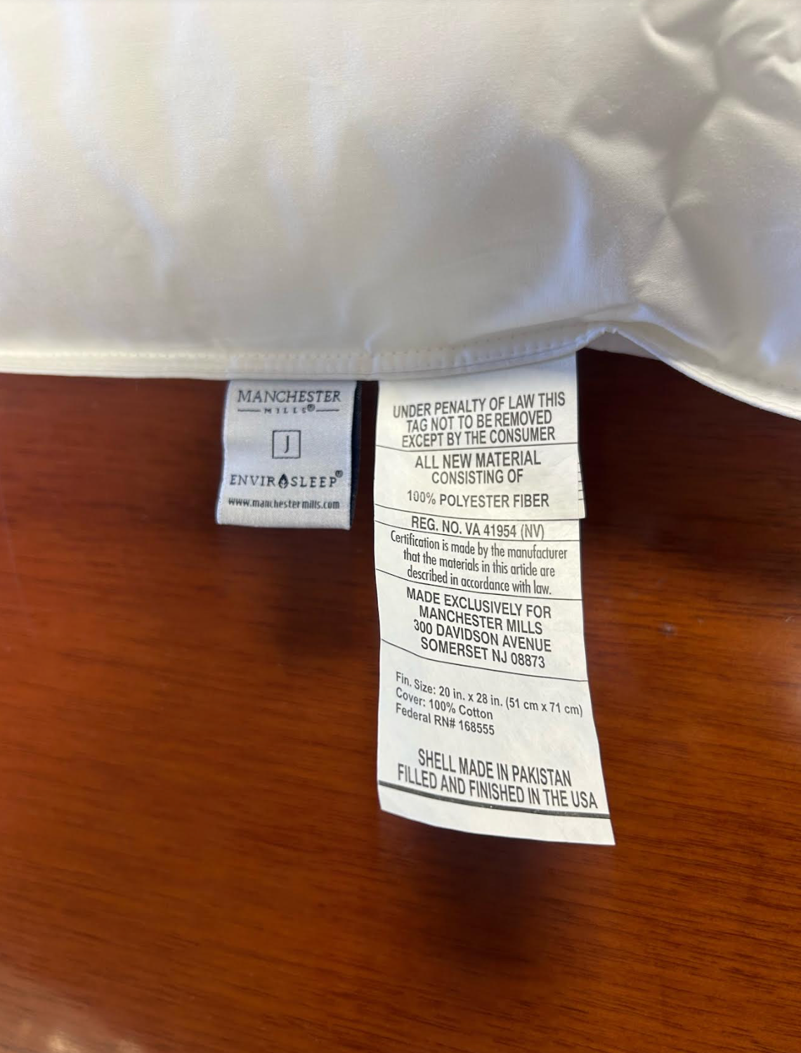 Bed Pillow, Envirosleep Dream Memories Memorelle Fiber, Breathable Construction for Everyday Sleep and Guest Room Bedding, 4 Size Options image 13